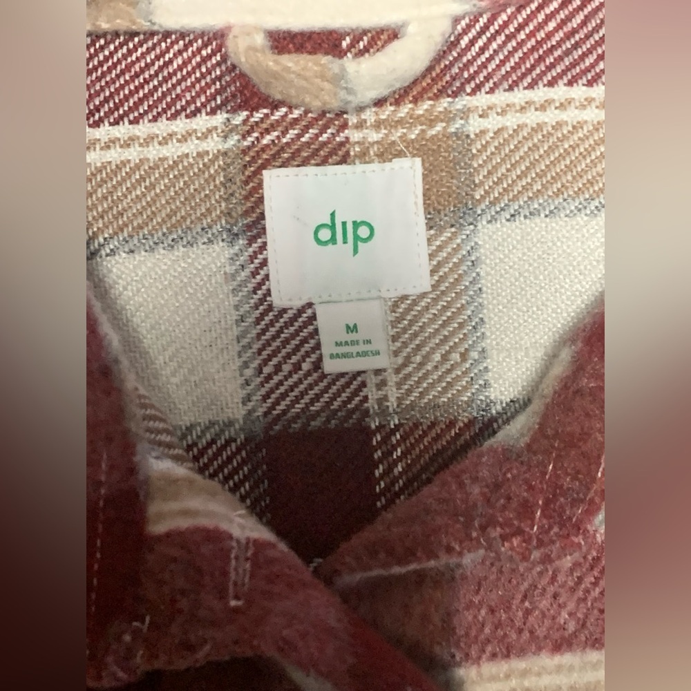 Flannel Long Shacket - Picture 2 of 5